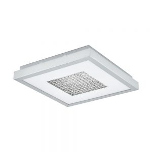 Plafoniera EGLO PESCATE 98369 - LED 24W 2100lm 3000K - Cristal - Alb - Transparent