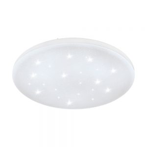 Plafoniera EGLO FRANIA-S 98448 - LED 49.5W 5700lm 3000K D550mm - Efect de cristal - Alb