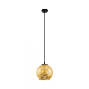 Pendul EGLO ALBARACCIN 98523 - E27 1X40W D270mm - Auriu