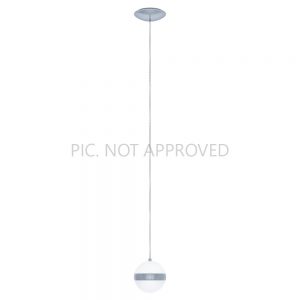 Pendul EGLO LICOROTO 98556 - G9 1X3W D120mm - Alb - Transparent