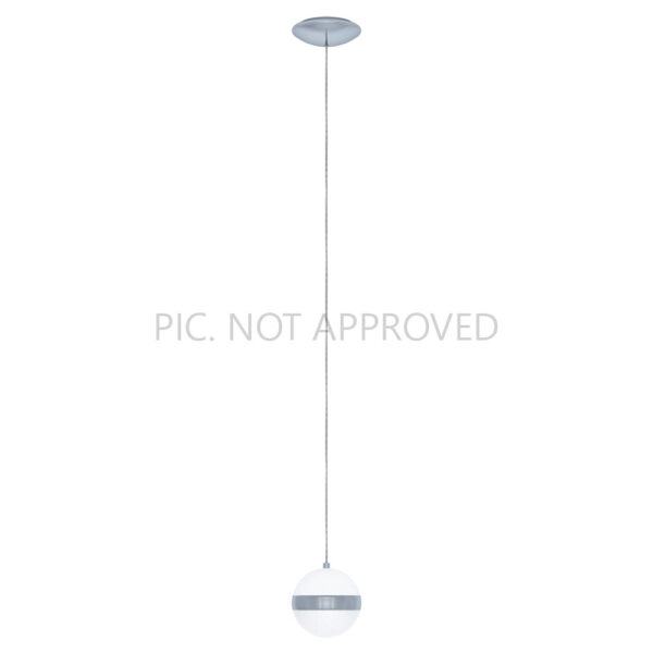 Pendul EGLO LICOROTO 98556 - G9 1X3W D120mm - Alb - Transparent
