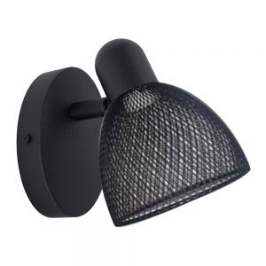 Aplica EGLO CAROVIGNO 98621 - E14 1X28W - Otel - Negru