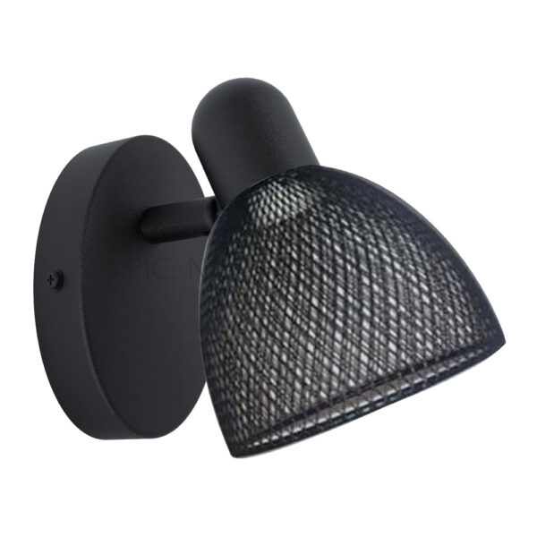 Aplica EGLO CAROVIGNO 98621 - E14 1X28W - Otel - Negru