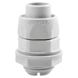 Accesorii tub rigid flexibil Rd 16Gg Connector Gas Grey DX54216