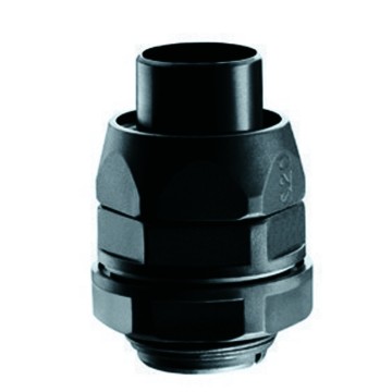 Accesorii tub rigid flexibil Rd 40Gn Connector Gas Black DX54340