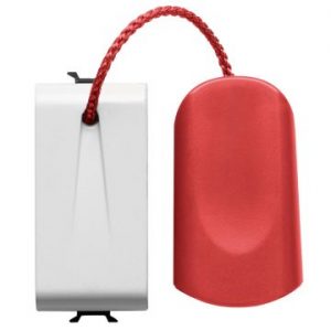 Gewiss Chorus Buton Cu Revenire 1M 1P No 16A Pull-Cord Alb GW10136