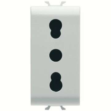 Gewiss Chorus Priza Italia 1M 2P+E 16A D.Am P17-11 It Wh GW10203