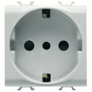 Gewiss Chorus Priza 2M 2P+Earth 16A P30 It/De St Wh GW10205