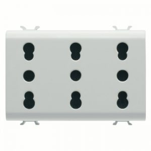 Gewiss Chorus 3Xpriza 2P+E 16A P17-11 D.Am It Wh GW10209