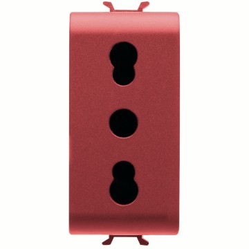 Gewiss Chorus Priza 1M 2P+E 16A D.Am P17-11 It Rosu GW10213
