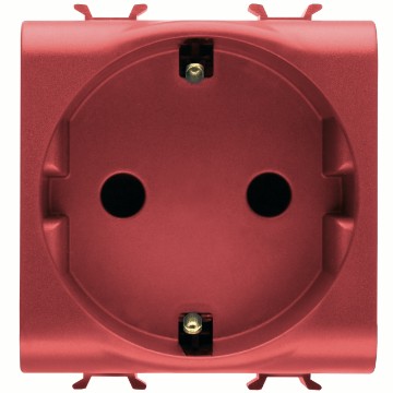 Gewiss Chorus Priza 2M 2P+E 16A De Rosu GW10251