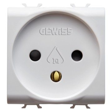 Gewiss Chorus Priza 2M 2P+E 16A Isr Alb GW10281