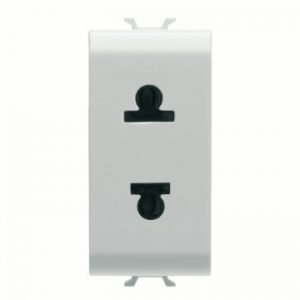 Gewiss Chorus Priza 1M 2P 15A Eu/Usa Alb GW10287