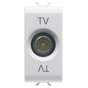 Gewiss Chorus Priza Tv 1M Through 5Db M.Conn 9.5Mm W GW10362