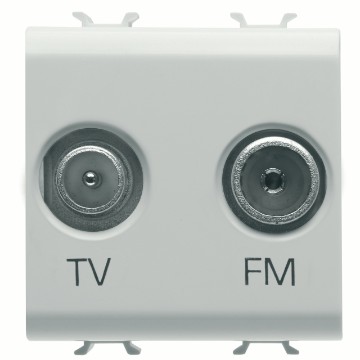 Gewiss Chorus Priza Tv+Fm Priza, 2M Alb GW10381