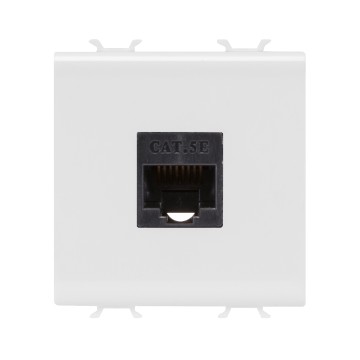 Gewiss Chorus Priza Date Rj45 2M Cat.5E Utp Alb GW10434