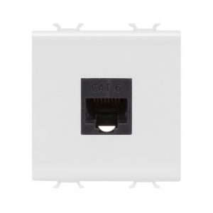 Gewiss Chorus Priza Date Rj45 2M Cat.6 Utp Alb GW10435