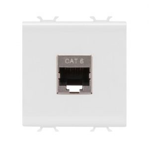 Gewiss Chorus Priza Date Rj45 2M Cat.6 Ftp Alb GW10437