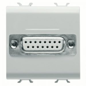 Gewiss Chorus Connector Sub-D 15-Contact 2M Alb GW10442