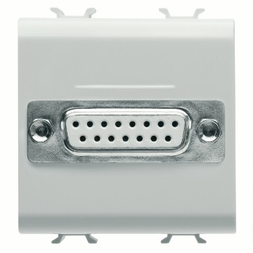 Gewiss Chorus Connector Sub-D 15-Contact 2M Alb GW10442