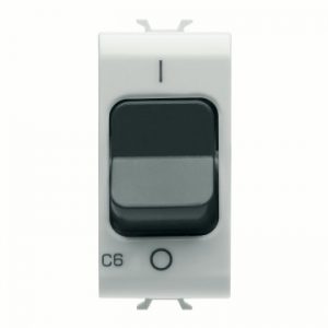 Gewiss Chorus Siguranta Automata 1P+N C6 3Ka 230V Ac 1M Alb GW10466