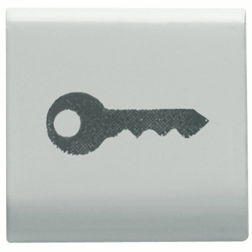Gewiss Chorus Interschimbabil Button Key 'Key', Alb GW10543