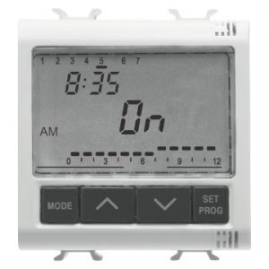 Gewiss Chorus Dly/Wkly Electronic Timer 1 Channel 2M W GW10581