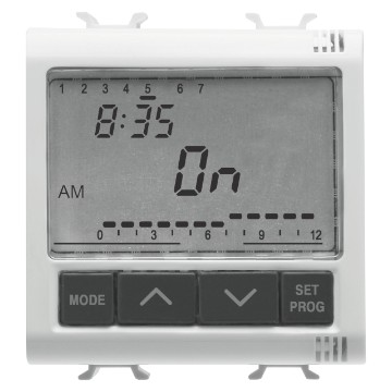 Gewiss Chorus Dly/Wkly Electronic Timer 1 Channel 2M W GW10581