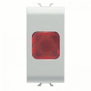 Gewiss Chorus Rosu Indicator Lamp 1M Alb GW10623
