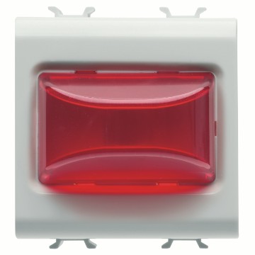Gewiss Chorus Rosu Protruding Indicator Lamp 3W 2M W GW10633