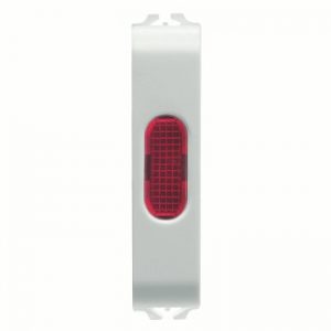 Gewiss Chorus Rosu Indicator Lamp 1/2M Alb GW10643