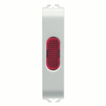 Gewiss Chorus Rosu Indicator Lamp 1/2M Alb GW10643