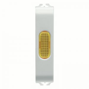 Gewiss Chorus Amber Indicator Lamp 1/2M Alb GW10644