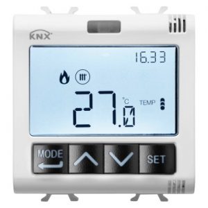 Gewiss Chorus F.M. Easy Termostat+Hum.Man 3M Alb GW10765H
