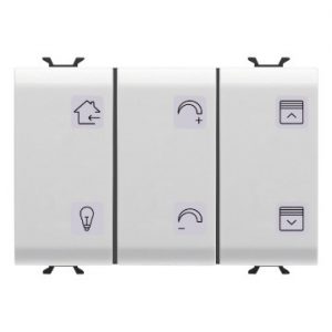 Gewiss Chorus Puls.6Ch Tasti E Simb.Bianca+Att.Knx GW10784A