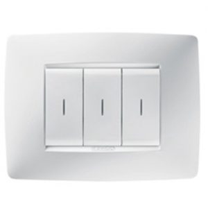 Gewiss Chorus Wireless Buton Cu Revenire Panel 3-Ch W Rama One GW10803