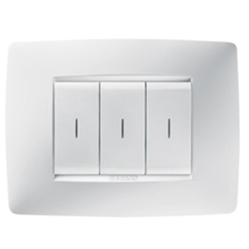 Gewiss Chorus Wireless Buton Cu Revenire Panel 3-Ch W Rama One GW10803