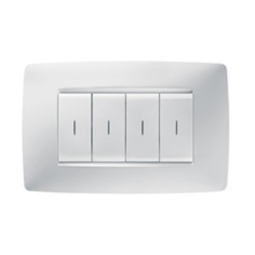 Gewiss Chorus Wireless Buton Cu Revenire Panel 4-Ch W Rama One GW10804