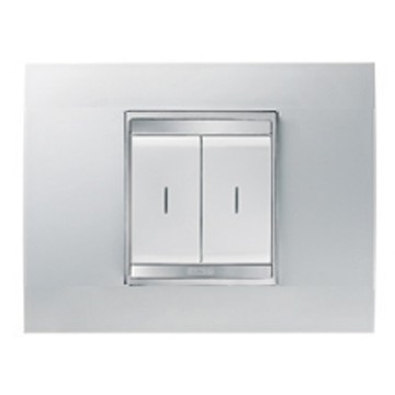 Gewiss Chorus Wireless Buton Cu Revenire Panel 2-Ch W Rama Lux GW10807