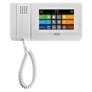 Gewiss Chorus Naxos Combi Touch Monitors Alb GW10962WH