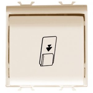 Gewiss Chorus Badge Switch 1P 2M Ivory GW11039