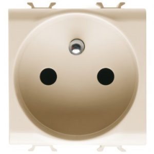 Gewiss Chorus Priza Outlet 2M 2P+E 16A Fr St Ivory GW11247