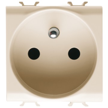 Gewiss Chorus Priza Outlet 2M 2P+E 16A Fr St Ivory GW11247