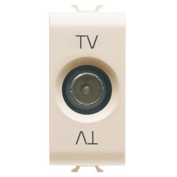 Gewiss Chorus Priza Tv 1M Dir. Male Conn 9.5Mm I GW11361