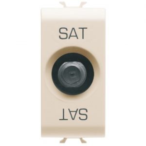 Gewiss Chorus Priza Tv/Sat Priza 1M Direct F.Conn F Ivory GW11371