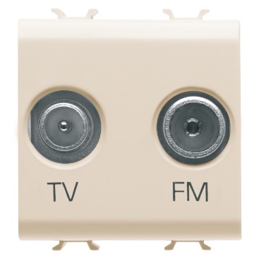Gewiss Chorus Priza Tv+Fm Priza, 2M Ivory GW11381