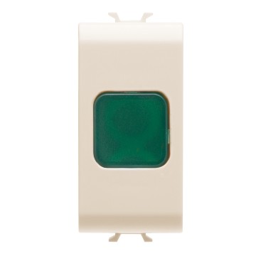 Gewiss Chorus Green Indicator Lamp 1M Ivory GW11622