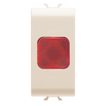 Gewiss Chorus Rosu Indicator Lamp 1M Ivory GW11623