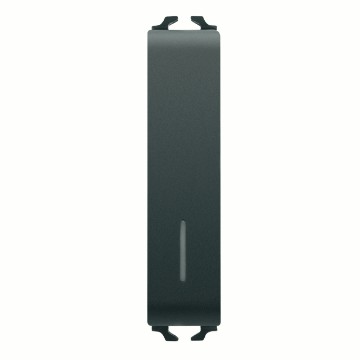 Gewiss Chorus Intrerupator 1/2M 1P 10Ax Ill Loc Black GW12022
