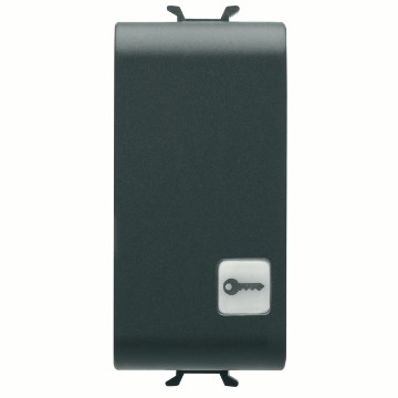 Gewiss Chorus Buton Cu Revenire 1M 1P No 16A 'Key' Black GW12152